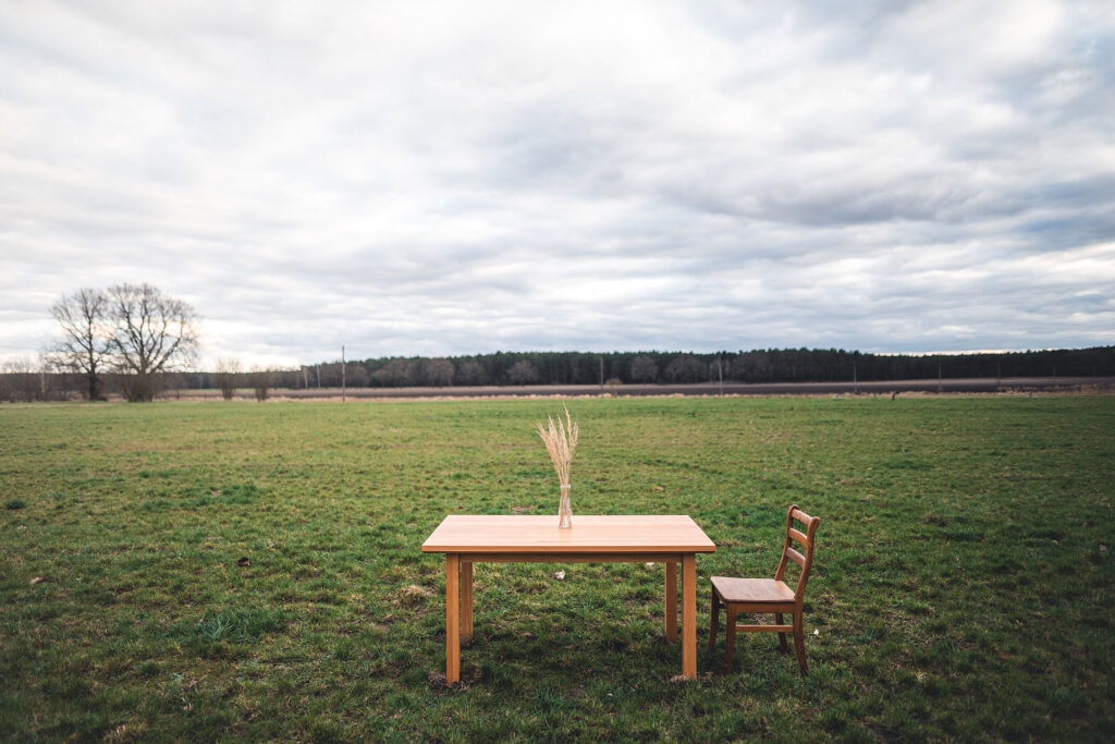 Buchen-Esstisch FAGUS – Restlos Holz